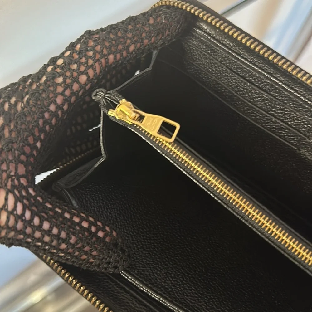 Louis Vuitton Black Monogram Empreinte Stitch Wallet, Full Inclusion! - Picture 15 of 16